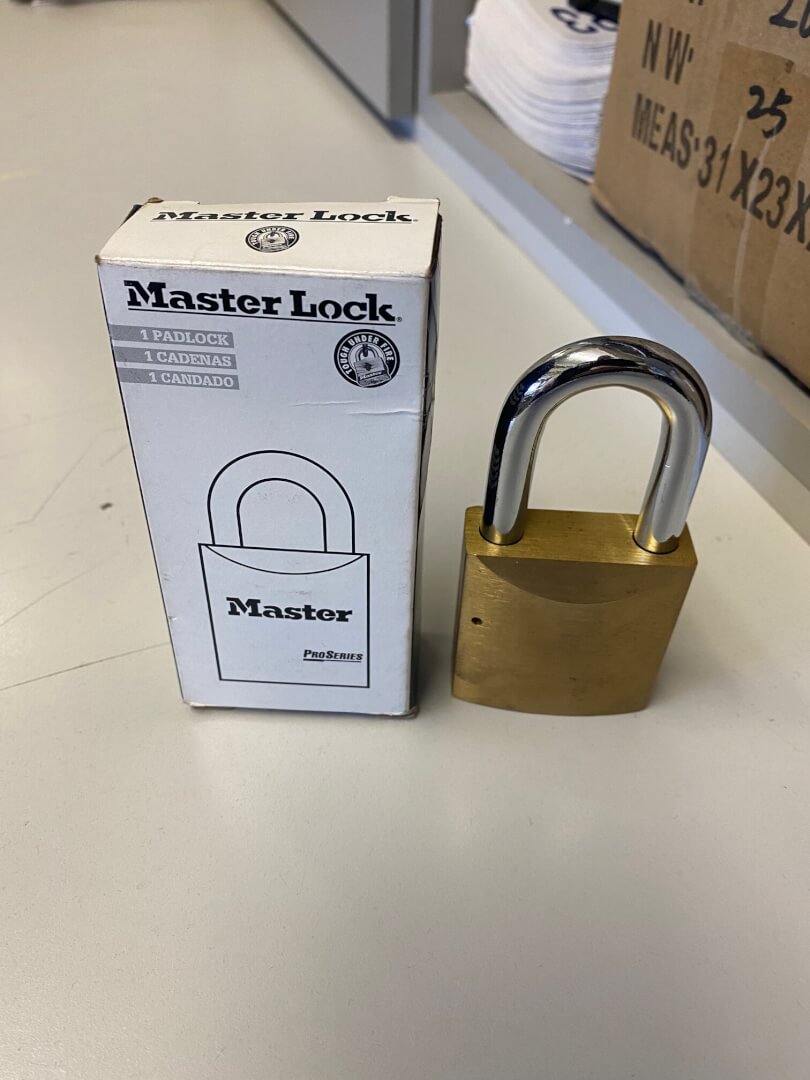 Cadenas haute sécurité pour conteneur